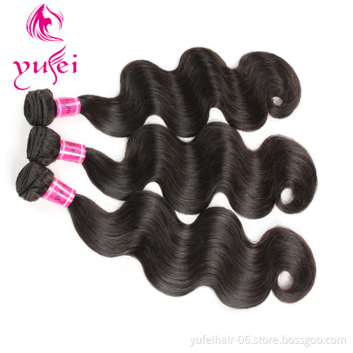 YUFEI hair bundles ,brazilian body wave bundles,virgin human hair